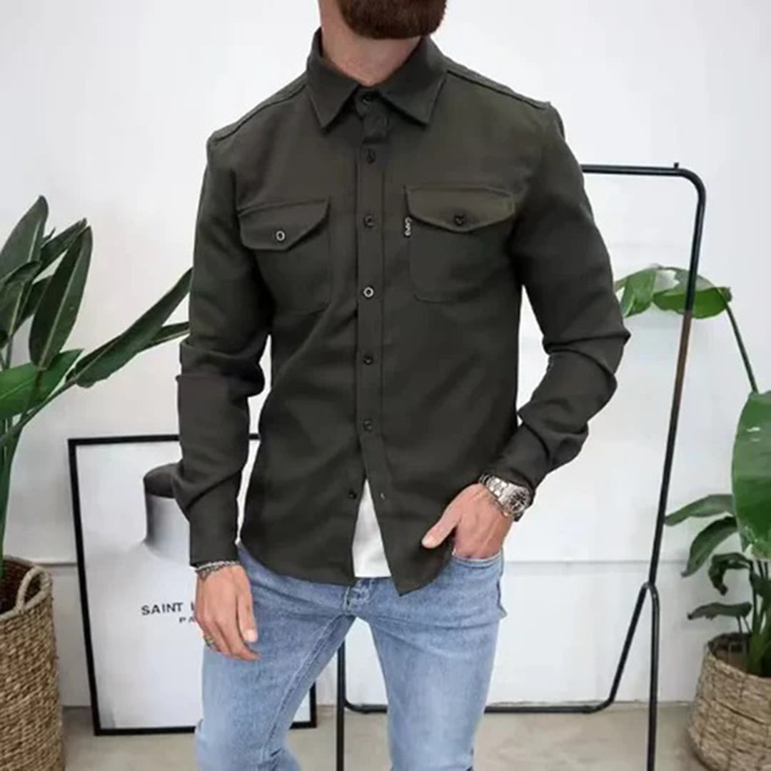 FRED - Elegante camicia a maniche lunghe per un look senza tempo