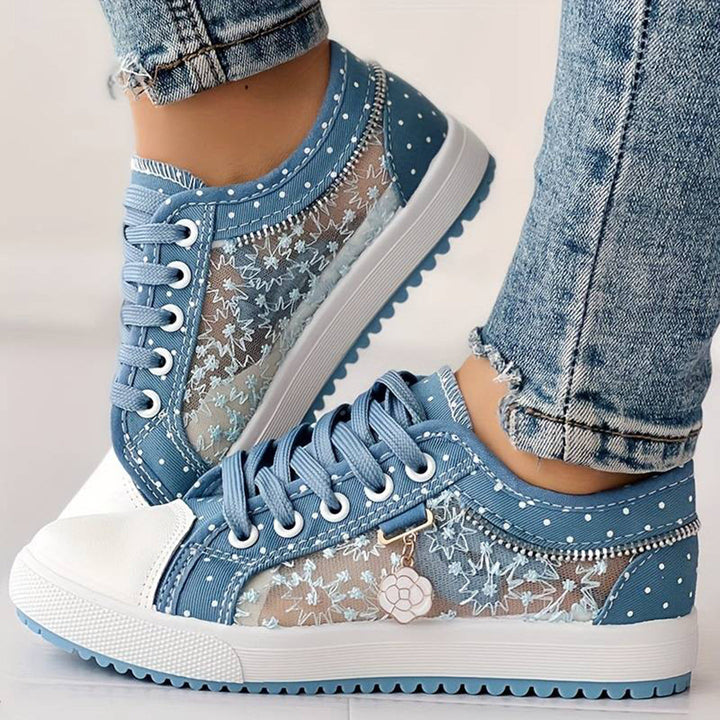 Sneakers da donna EMMIE di tendenza con comoda tomaia in mesh