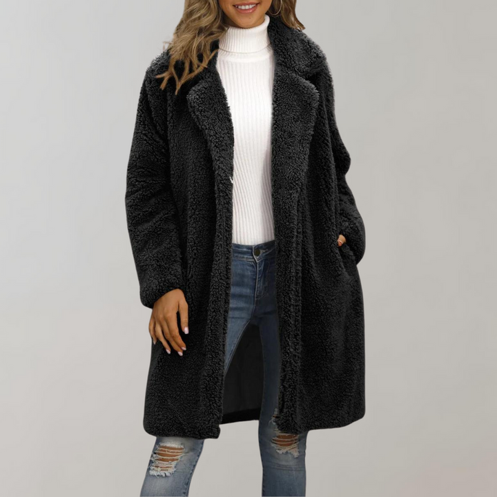 Esteri - Elegante cappotto invernale lungo da donna