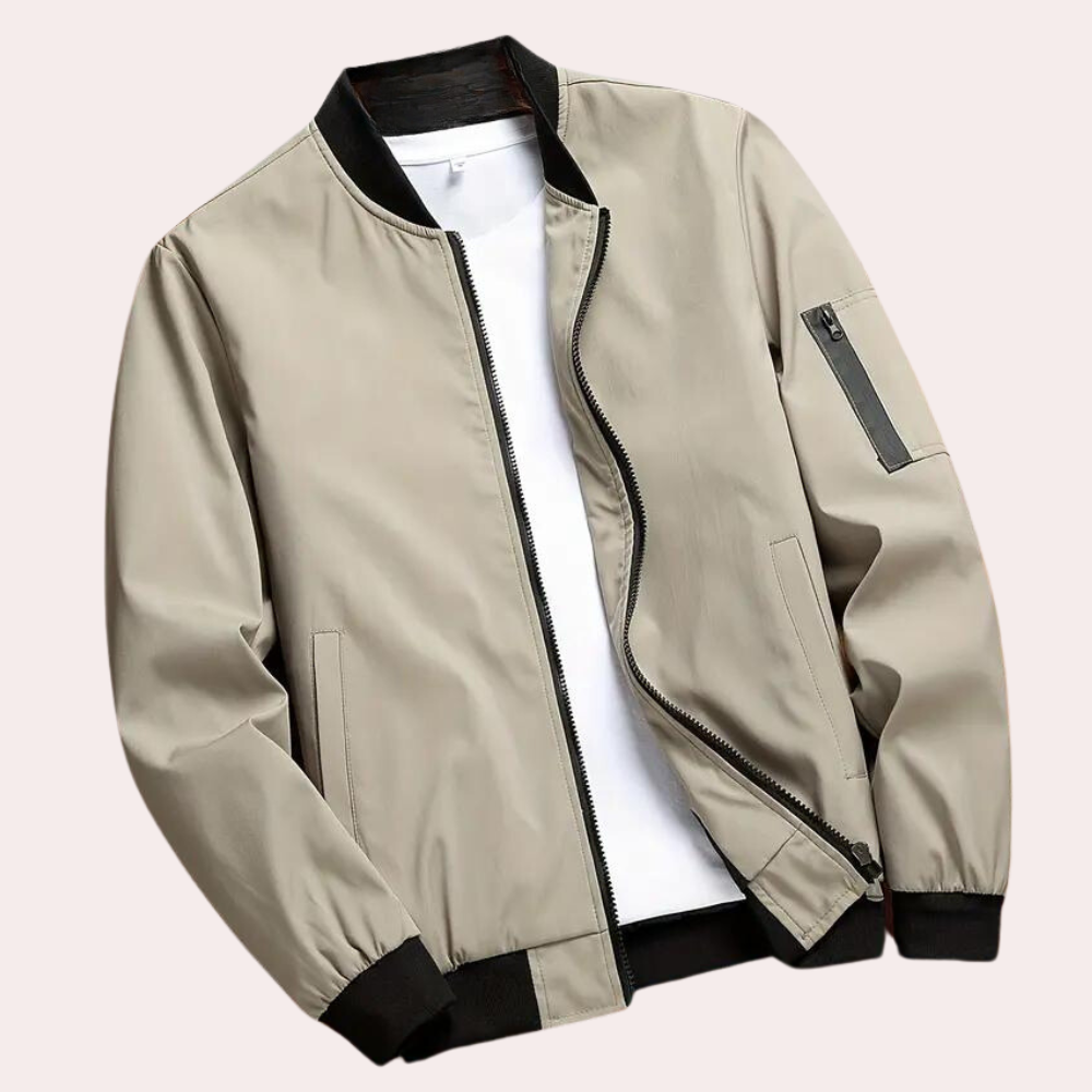 Elegante giacca bomber casual da uomo di Artiom