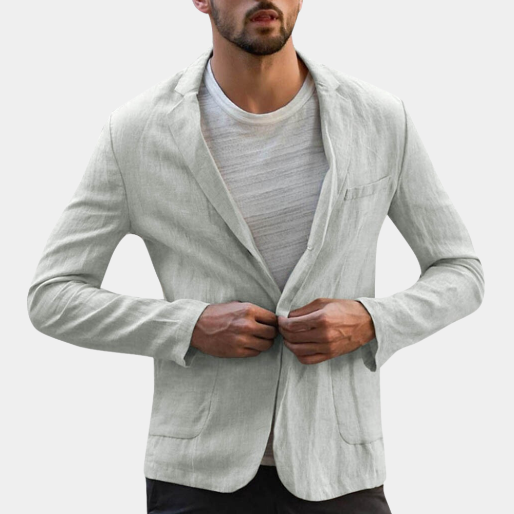 Blazer casual alla moda per uomo