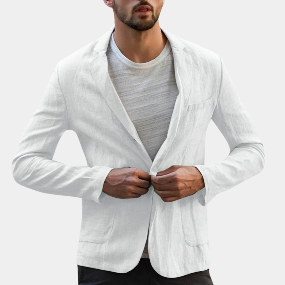 Blazer casual alla moda per uomo