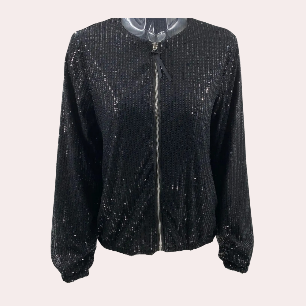 Giacca da donna chic con incantevoli paillettes