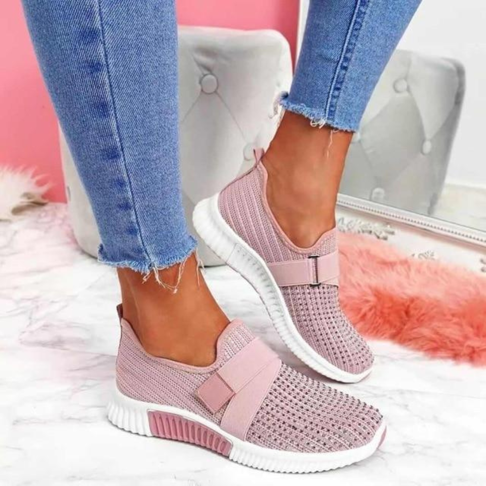 Giselle - Sneakers casual traspiranti e ultrafini per donna