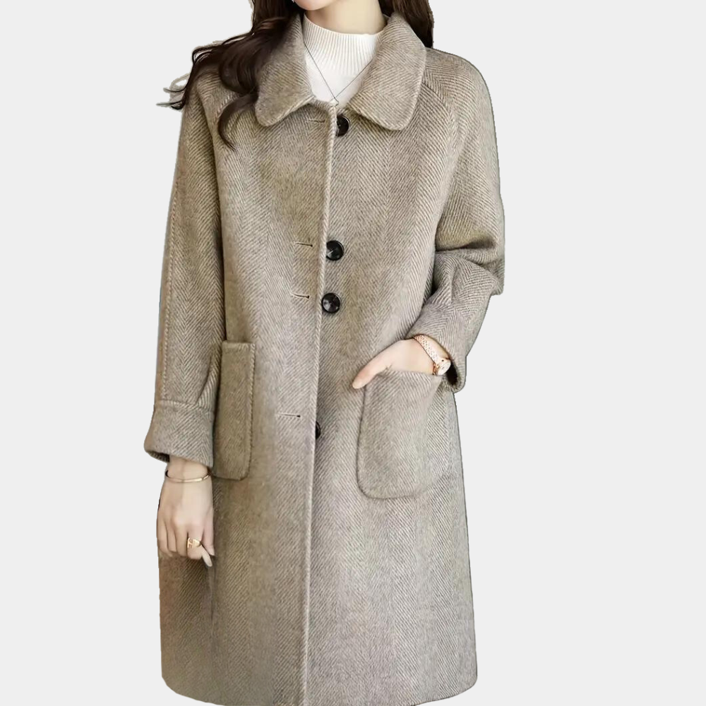 Leilana - Elegante cappotto invernale di lusso per donna