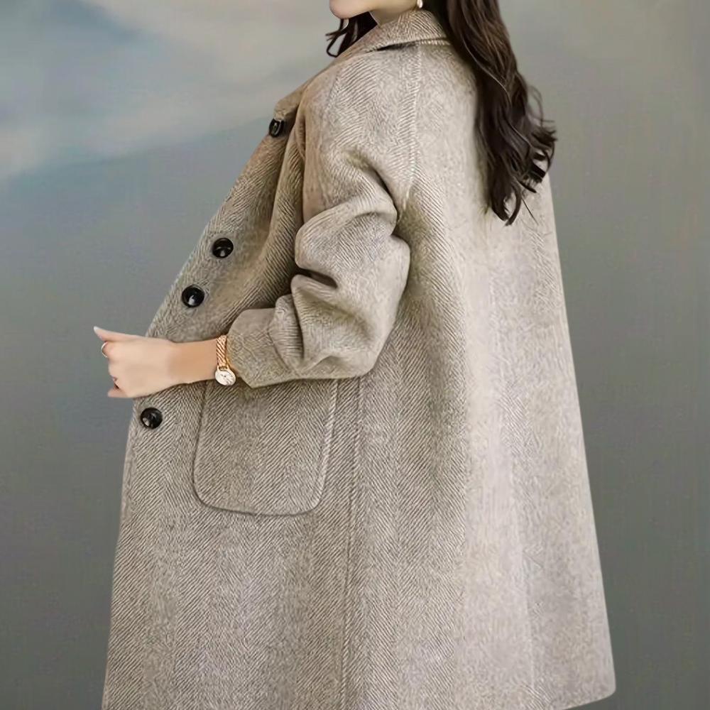 Leilana - Elegante cappotto invernale di lusso per donna