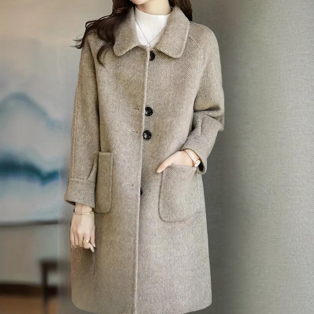 Leilana - Elegante cappotto invernale di lusso per donna