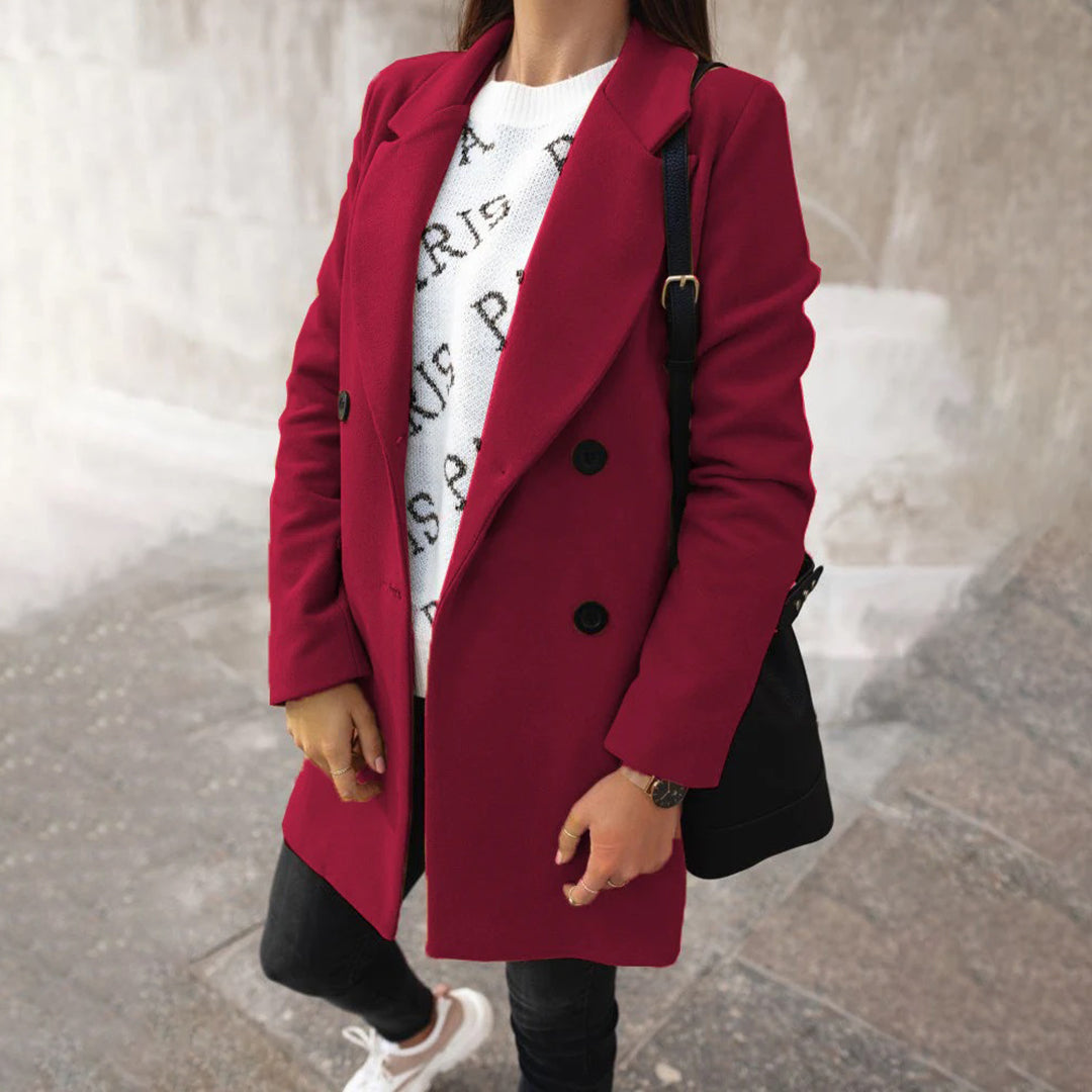 CHARLOTTE - Elegante cappotto invernale lungo per donna