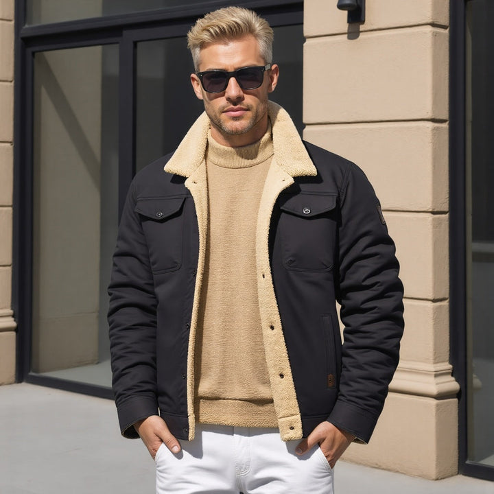 DIRK - Elegante bomber vintage da uomo