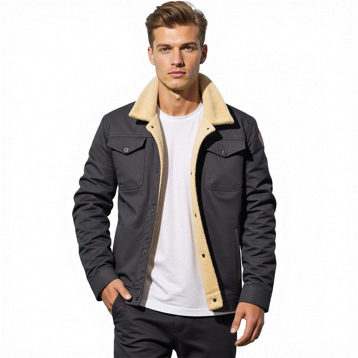 DIRK - Elegante bomber vintage da uomo