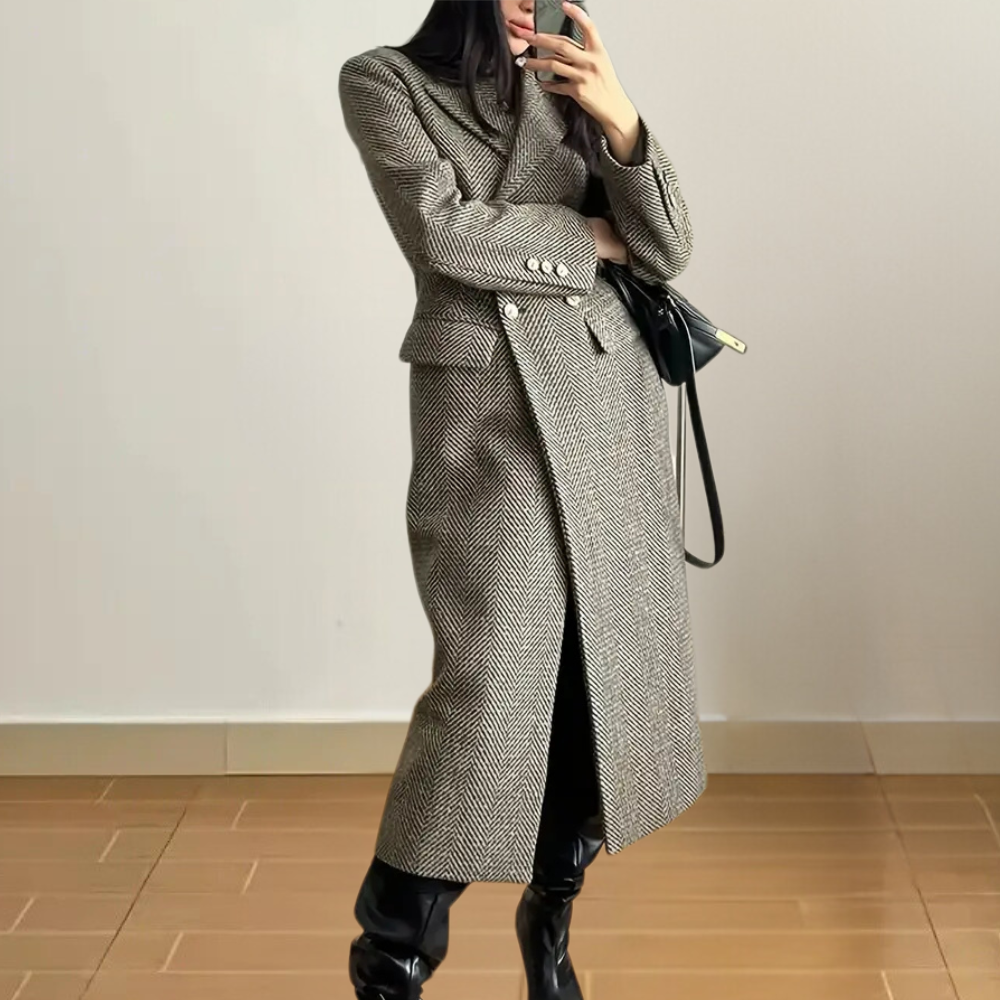 LERINA - Cappotto da donna senza tempo e dallo stile elegante