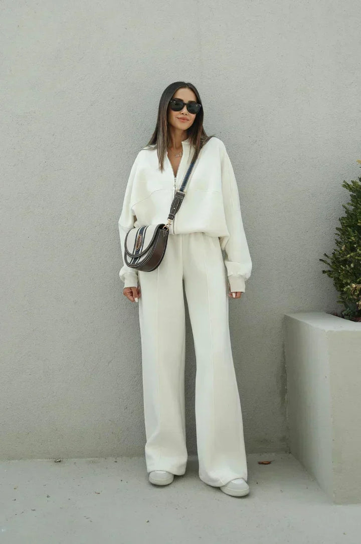 Ludovica | Set Comfort Con Cardigan E Pantaloni